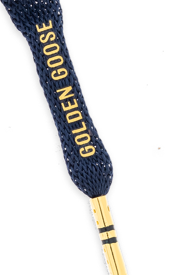 Golden Goose Shoelaces with appliqués