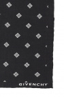 Givenchy BLACK Silk pocket square