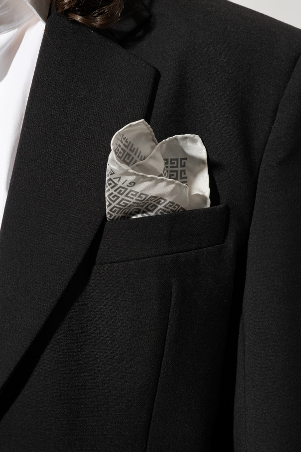 Givenchy Monogrammed pocket square