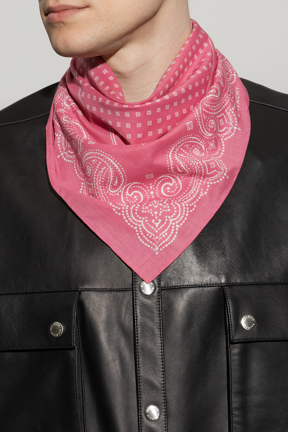 givenchy basis Shawl with ‘4G’ print