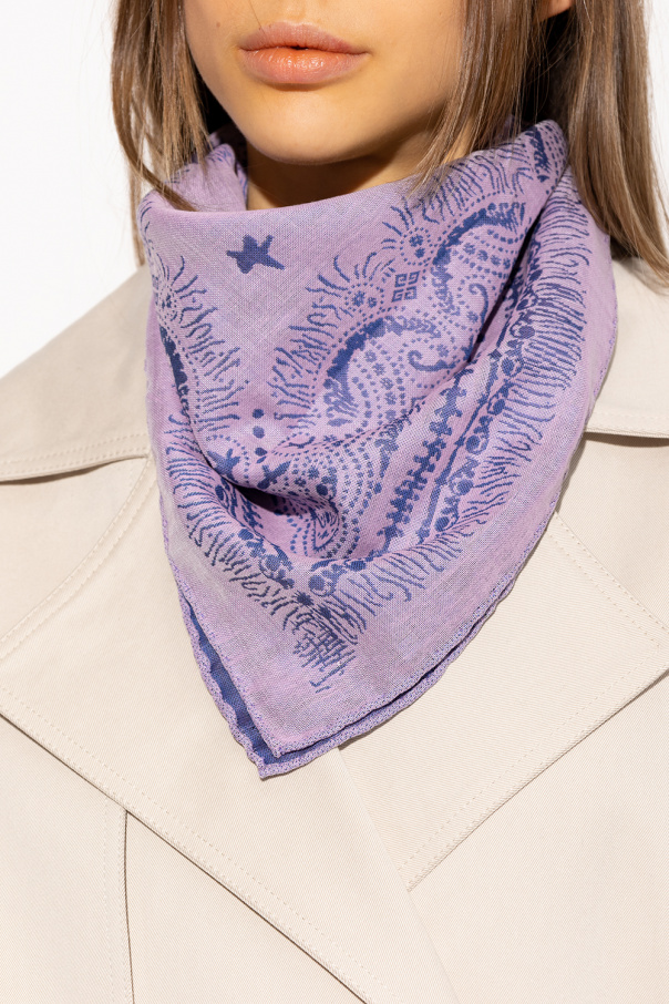 givenchy WOOL Patterned scarf