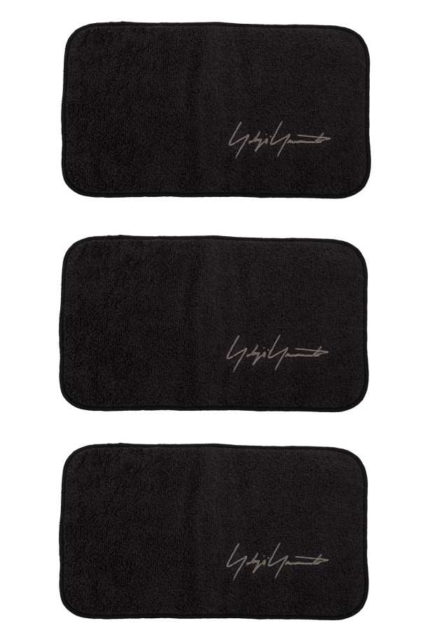 Yohji Yamamoto Hand towel three-pack