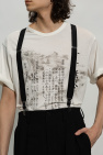 Yohji Yamamoto BLACK Suspenders with inserts
