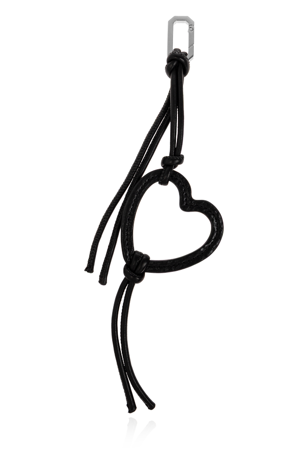 Leather keyring ‘Heart’ od AllSaints
