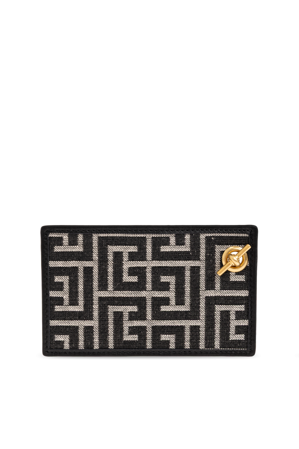 Balmain Estuche para tarjetas con cadena