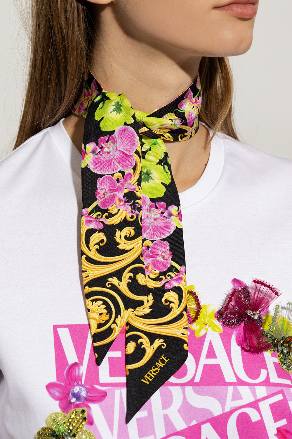 Versace Silk neckerchief