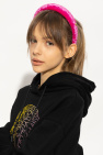 Versace PINK Velour headband