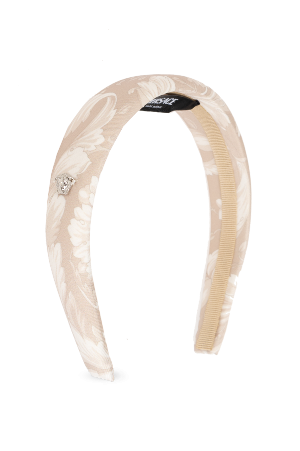 Versace Headband with logo