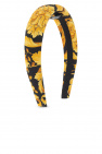 Versace BLACK Silk headband