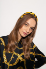 Versace BLACK Silk headband