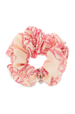 Silk hair scrunchie