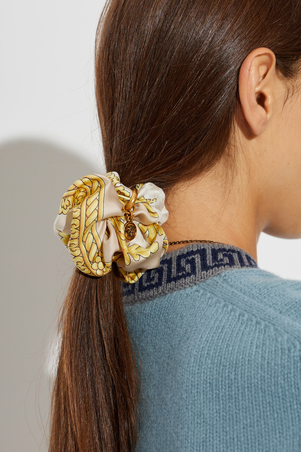 Versace Silk hair scrunchie