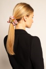 Versace PINK Patterned hair tie