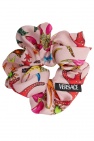 Versace PINK Patterned hair tie