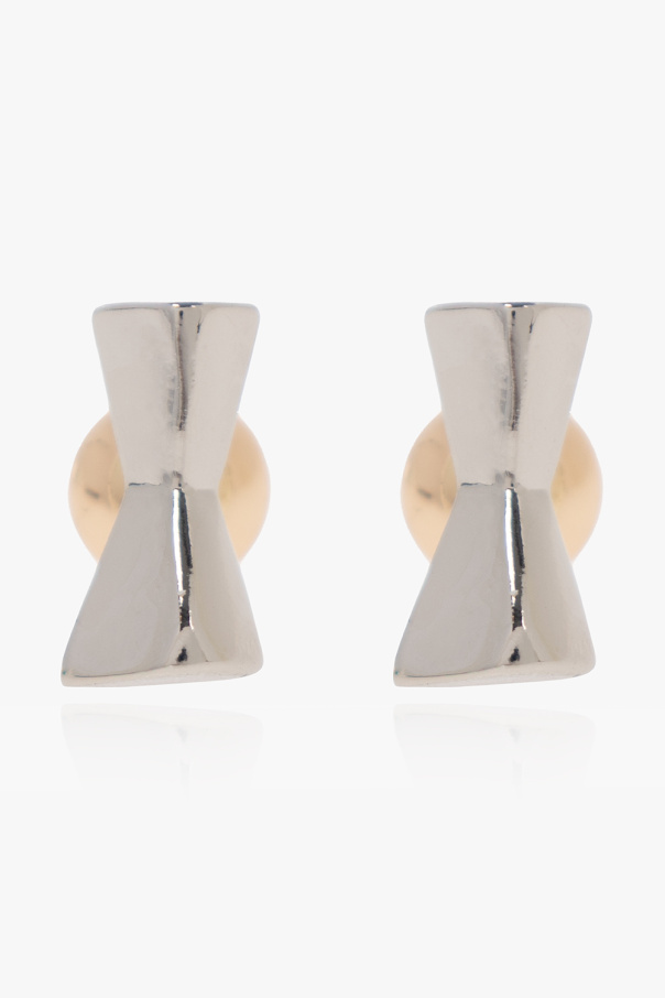 Issey Miyake Push-back earrings