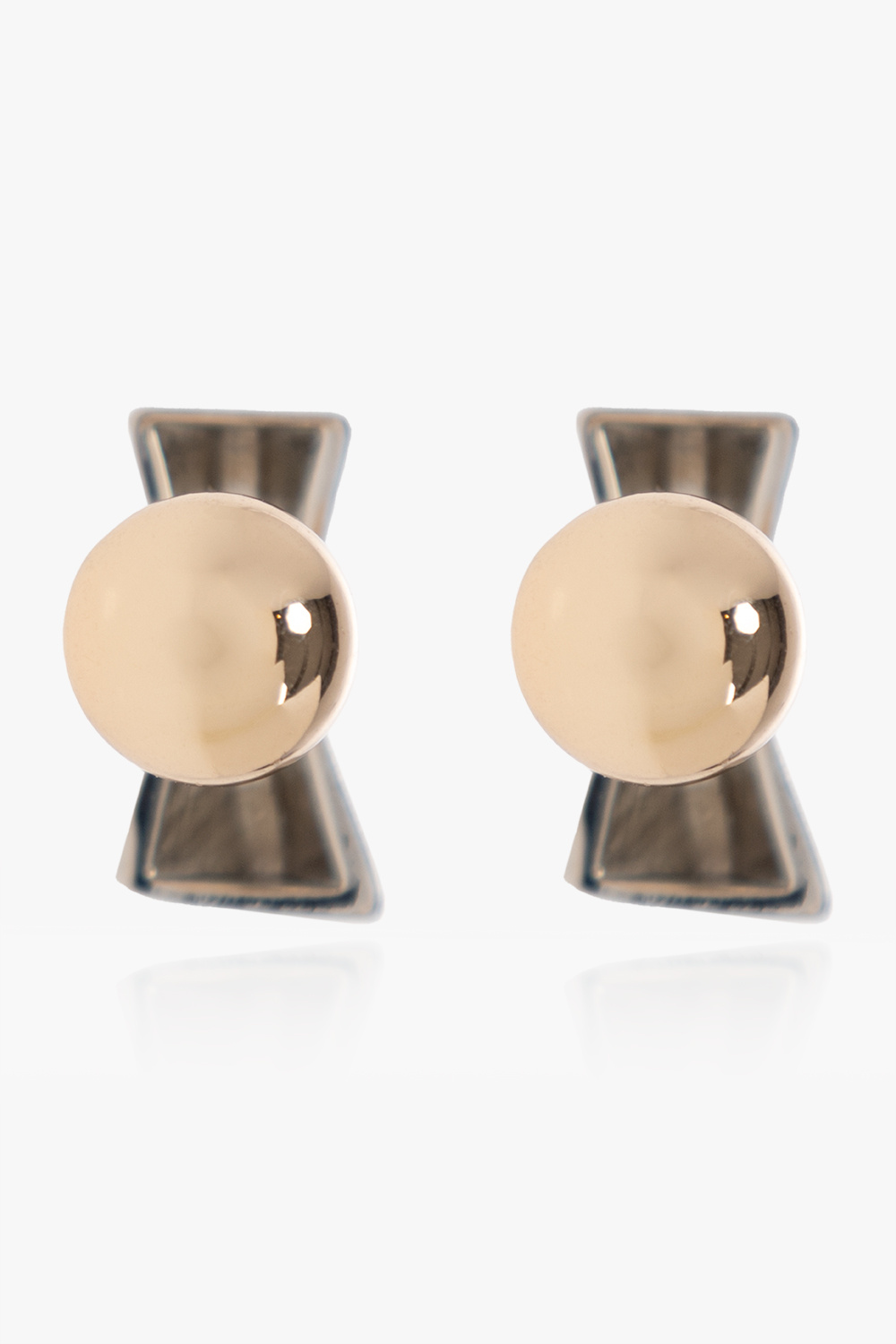 Issey Miyake Push-back earrings