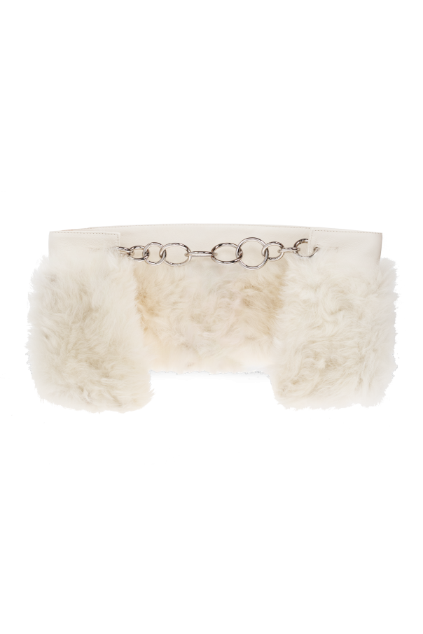 Leather collar od JIL SANDER