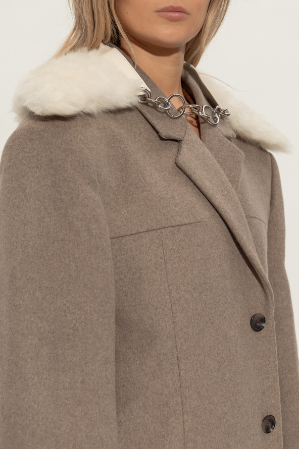 JIL SANDER Leather collar