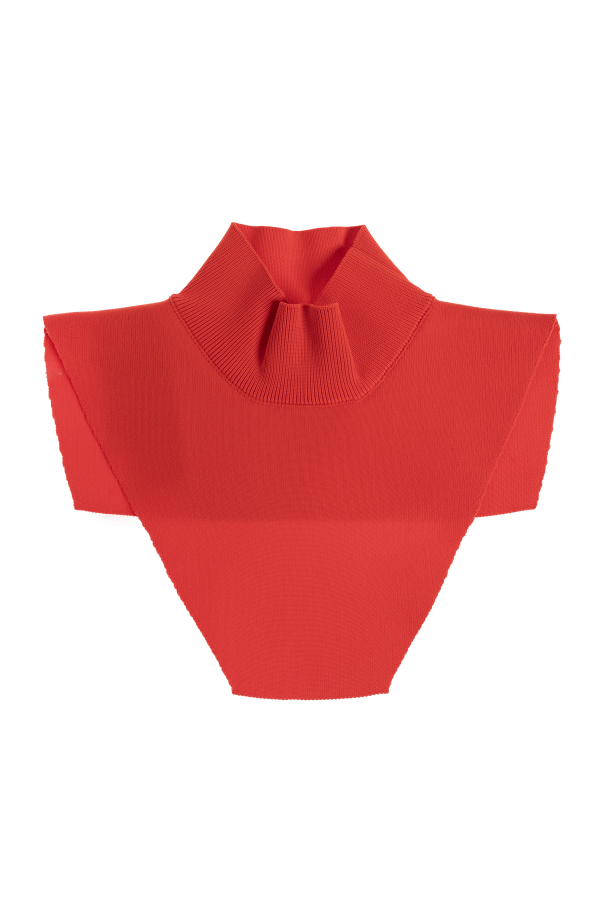 Asymmetric turtleneck od JIL SANDER