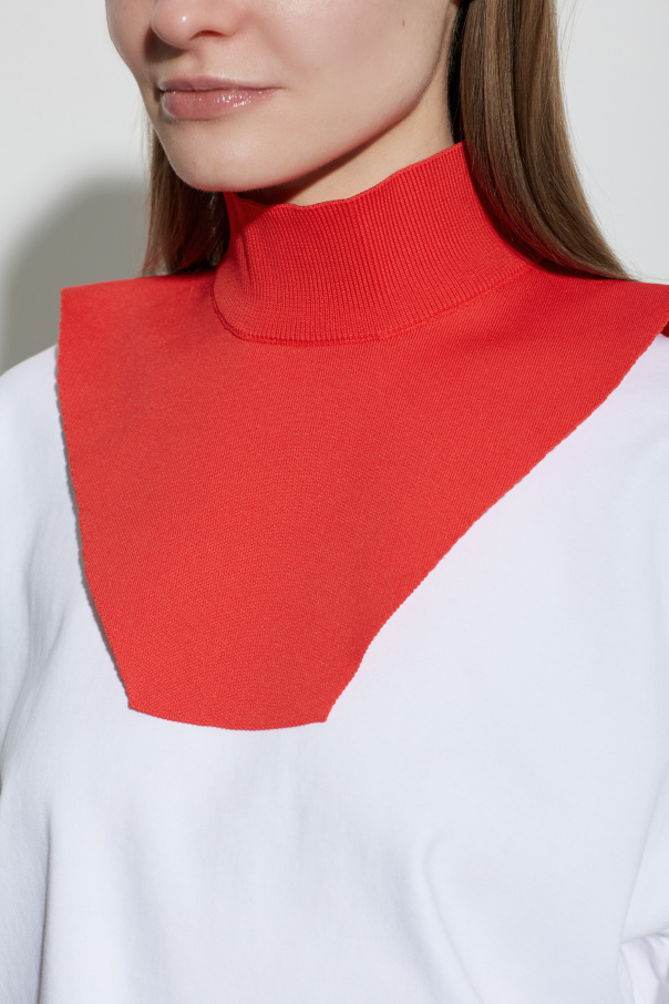 JIL SANDER Asymmetric turtleneck