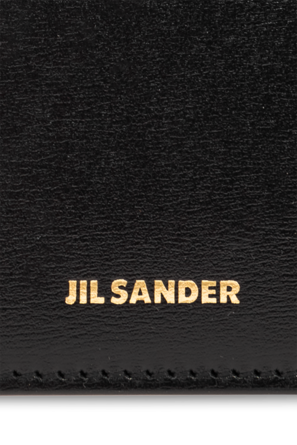 JIL SANDER Leather card holder