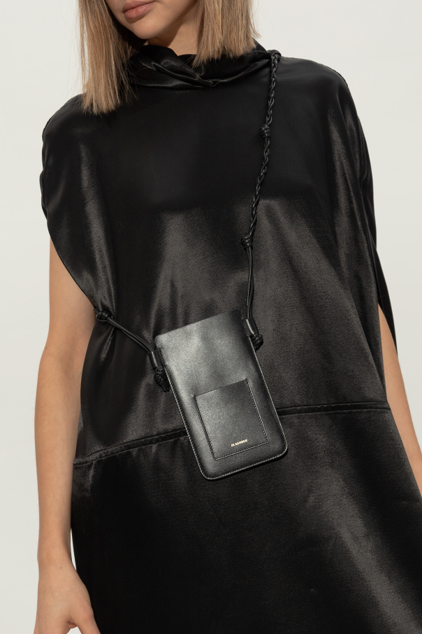 JIL SANDER Leather phone case