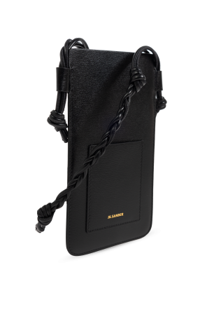 JIL SANDER Leather phone case