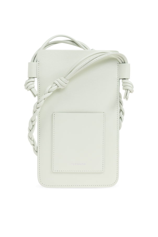 JIL SANDER Funda de cuero para teléfono