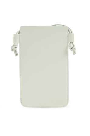 JIL SANDER Funda de cuero para teléfono
