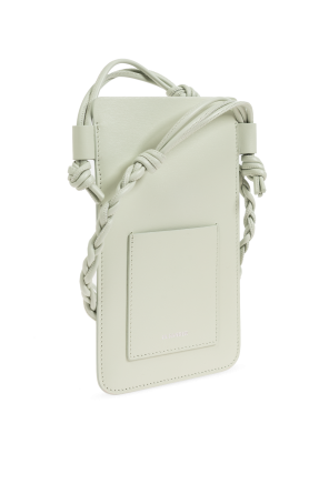 JIL SANDER Funda de cuero para teléfono