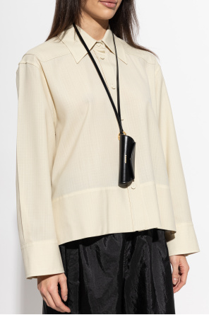 Key pouch on a belt od JIL SANDER