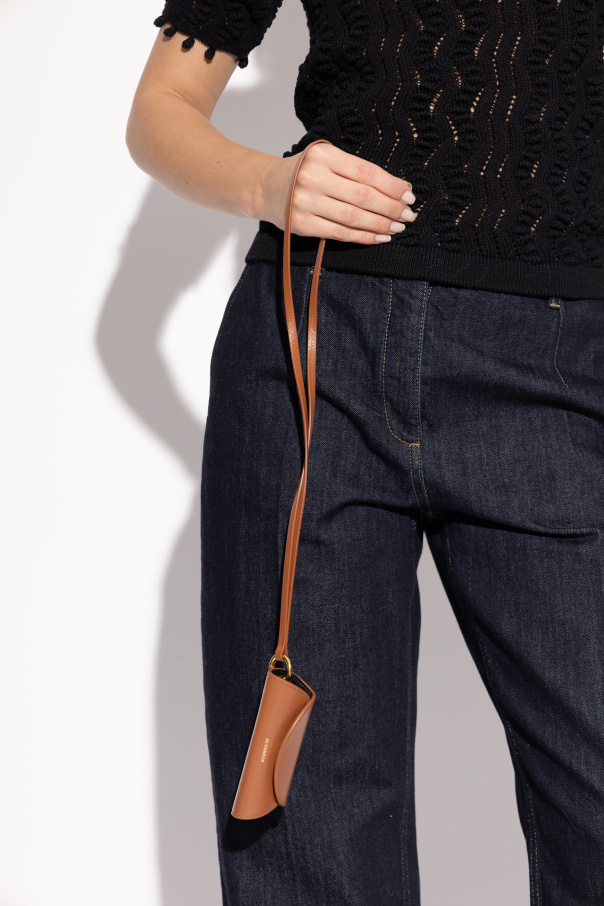 JIL SANDER Leather key case