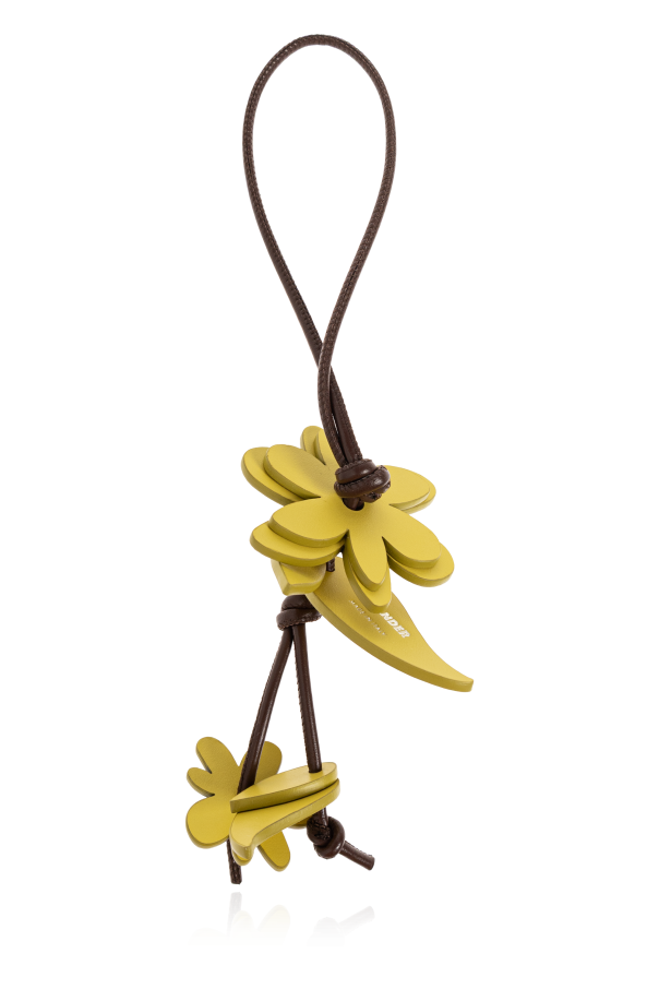 Leather bag charm od JIL SANDER