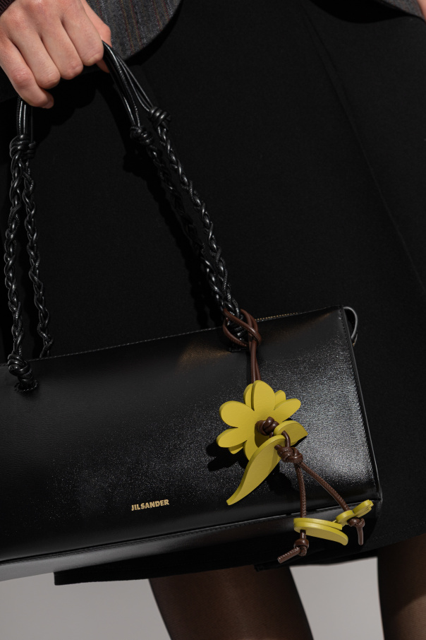 JIL SANDER Leather bag charm