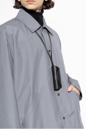 Estuche de cuero para llaves od JIL SANDER