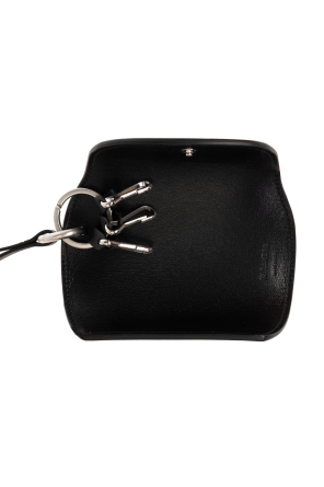 JIL SANDER Estuche de cuero para llaves
