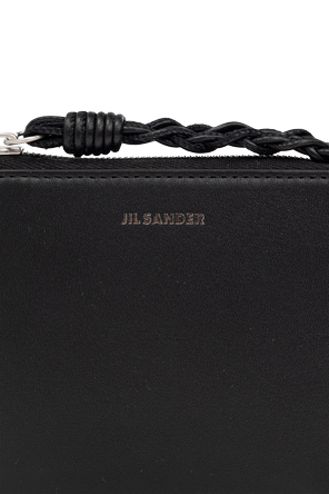 JIL SANDER Kožená peňaženka s logom