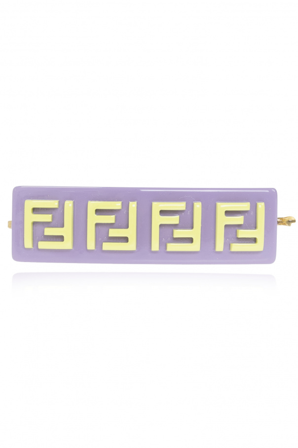 Fendi Kids Hair clip with logo