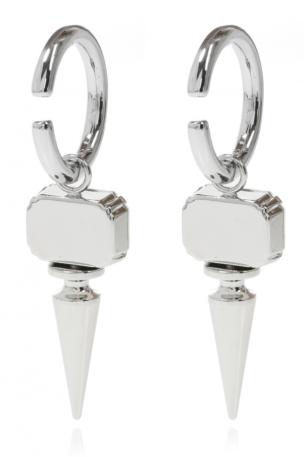 Comme des Garcon Earrings White / Labret / 16g ‣ 4mm