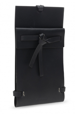 JIL SANDER Logo pouch with strap