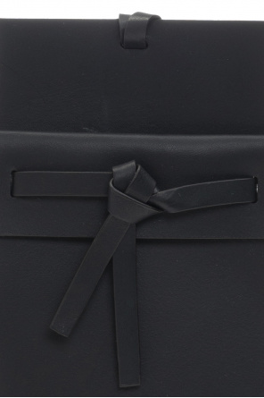 JIL SANDER Logo pouch with strap