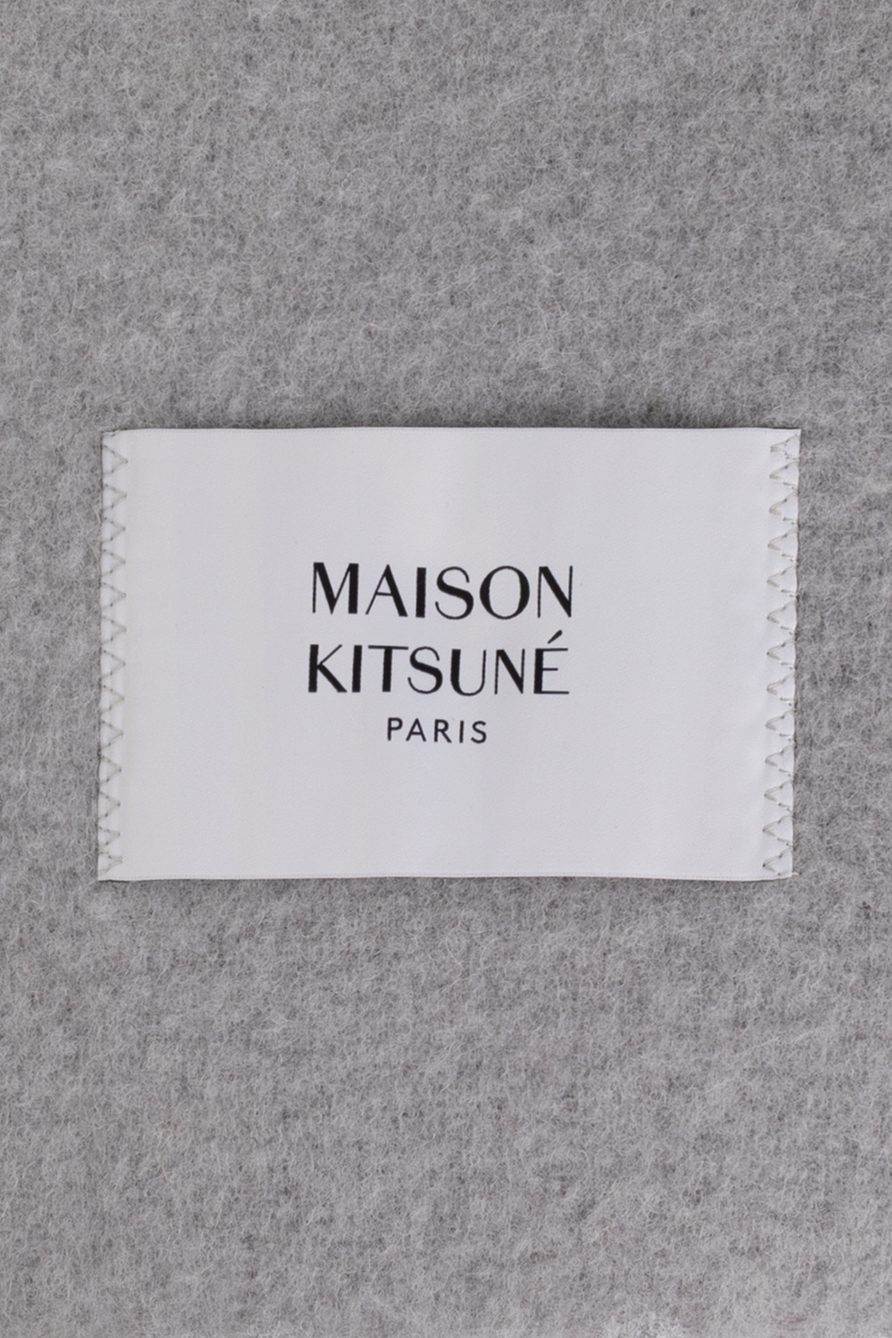 Maison Kitsuné Scarf with logo