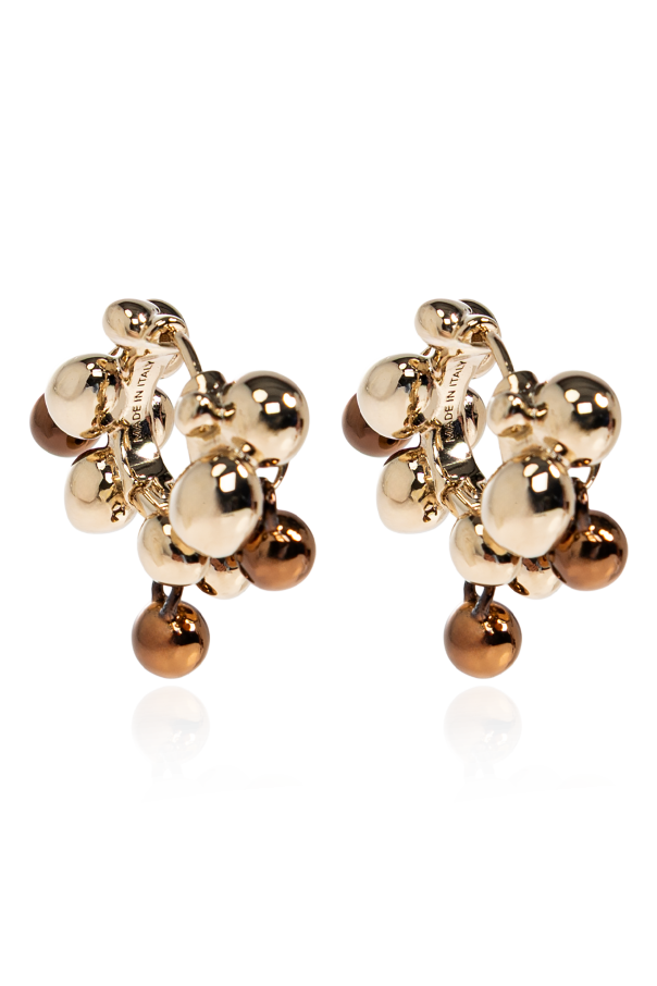 Brass earrings od Lemaire