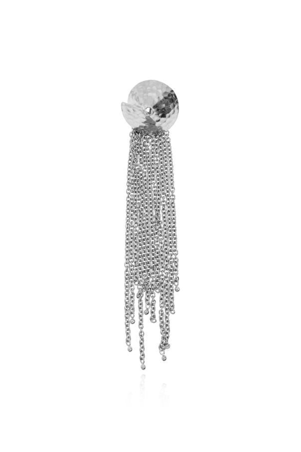 Brass earring with tassels od Lemaire