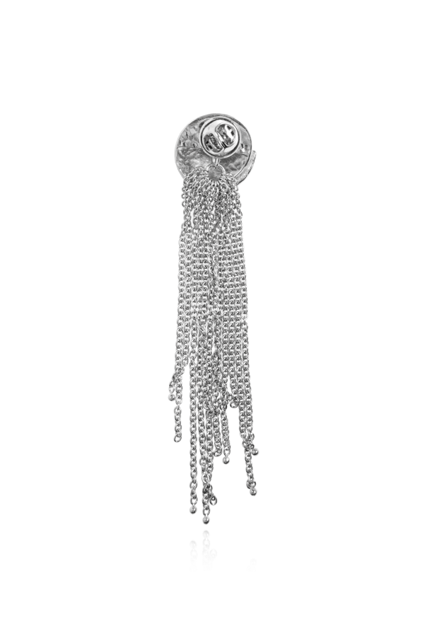 Lemaire Brass earring with tassels