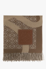 Loewe BROWN Jacquard blanket