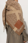 Loewe BROWN Jacquard blanket