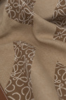 Loewe BROWN Jacquard blanket