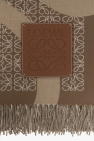 Loewe BROWN Jacquard blanket