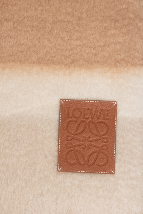 Loewe Logo-patched blanket